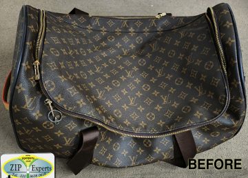 LOUIS Vuitton holdall - zip repair